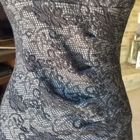 Black Lace Mini Bodycon Dress from Europe - Picture 7 of 10